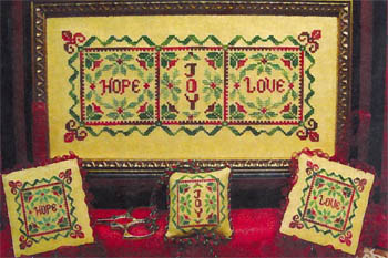 click here to view larger image of Christmas Hope Joy Love (chart)