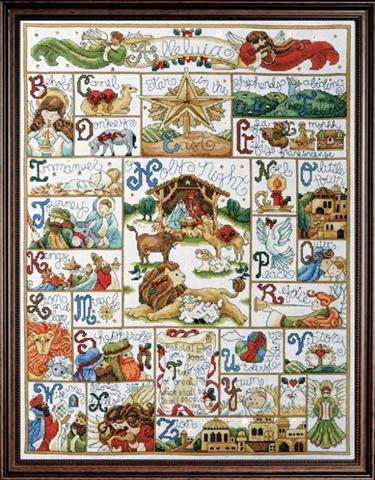 click here to view larger image of Oh Holy Night (counted cross stitch kit)