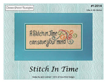 click here to view larger image of Stitch In Time (chart)