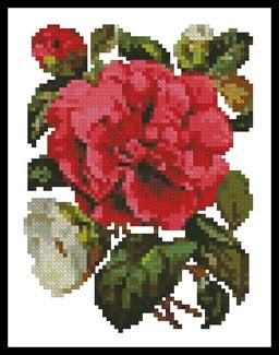 click here to view larger image of Mini Pink Camellia (chart)