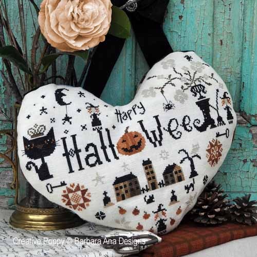 click here to view larger image of Halloween Heart (chart)