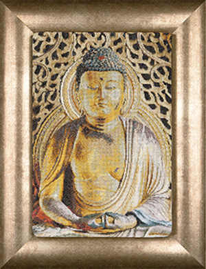 click here to view larger image of Buddha (counted cross stitch kit)