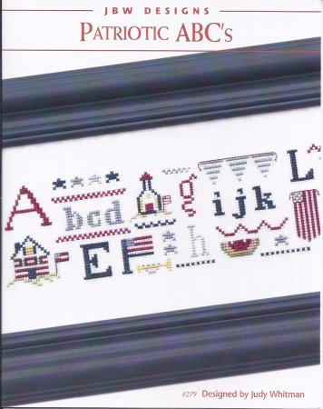 click here to view larger image of Patriotic ABCs (chart)