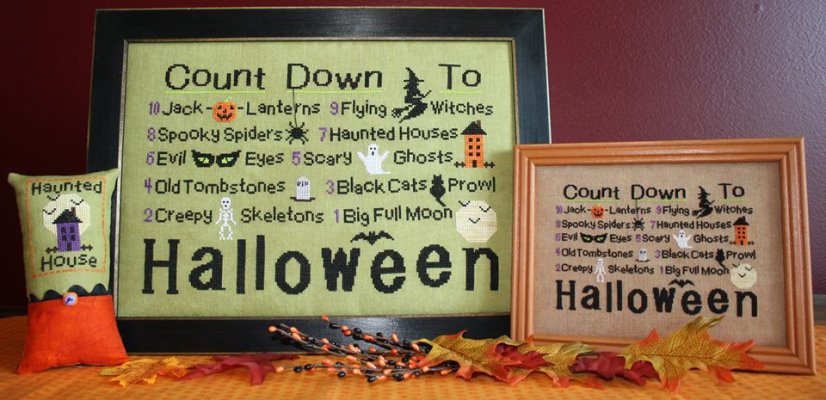 click here to view larger image of Countdown to Halloween (chart)