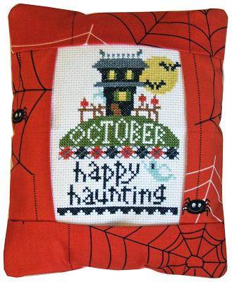 click here to view larger image of October Happy Haunting (counted cross stitch kit)