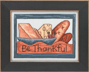 click here to view larger image of Be Thankful - 2013 Sticks Kit (counted cross stitch kit)