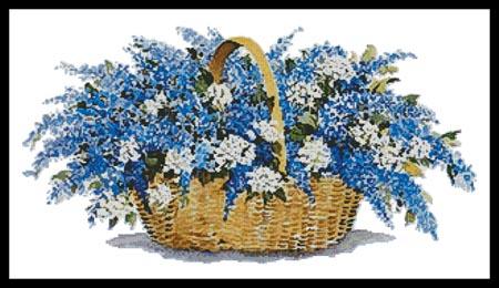 click here to view larger image of Lilac Basket (chart)