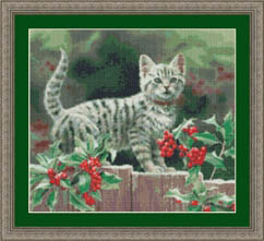 click here to view larger image of Pretty Kitty in Holly (chart)