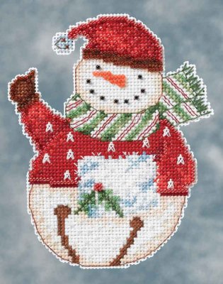 click here to view larger image of Flurry Snowbell (counted cross stitch kit)