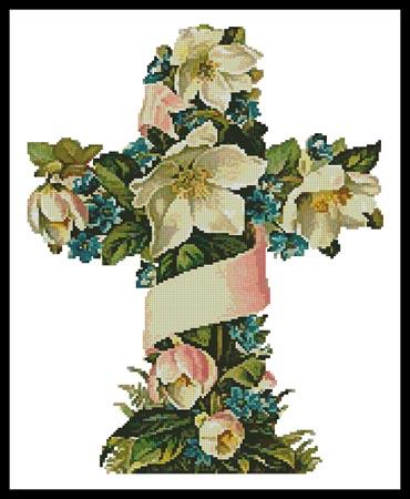 click here to view larger image of Cross of Flowers 1 (chart)