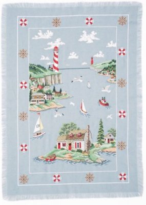 click here to view larger image of Lighthouse Cove Afghan (chart)