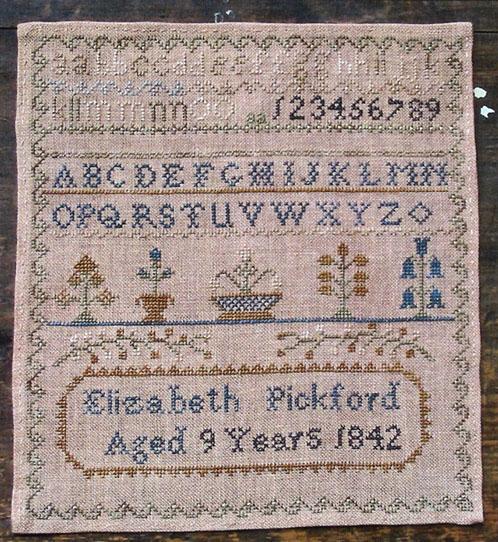 click here to view larger image of Elizabeth Pickford 1842 (chart)