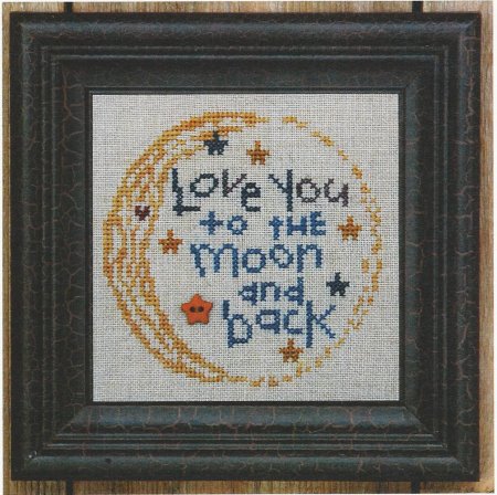 click here to view larger image of Love You To The Moon And Back (chart)