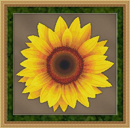 click here to view larger image of Big Sunflower (chart)