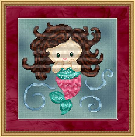 click here to view larger image of Sweet Little Mermaid No 3 (chart)
