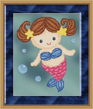 click here to view larger image of Sweet Little Mermaid No 4 (chart)