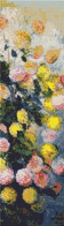click here to view larger image of Dahlias I (Claude Monet) (chart)
