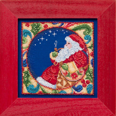 click here to view larger image of Santa - Jim Shore 2014 (counted cross stitch kit)