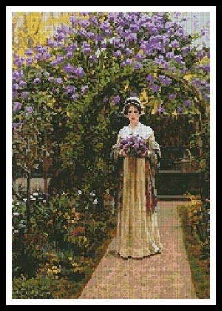 click here to view larger image of Lilac  (Edmund Blair Leighton) (chart)