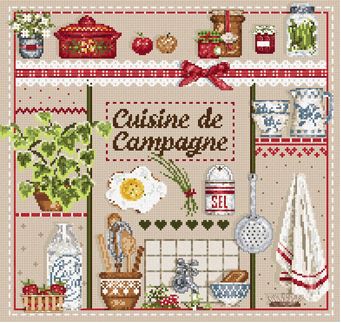 click here to view larger image of Cuisine de Campagne (chart)