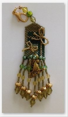 click here to view larger image of Sleigh Ride Fob (bead kit)