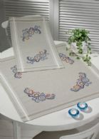 click here to view larger image of Early Morning Table Cloth (Lower) (stamped cross stitch kit)