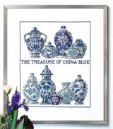 click here to view larger image of China Blue (counted cross stitch kit)