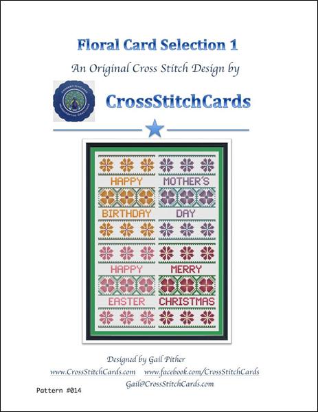 click here to view larger image of Floral Card Collection  (chart)