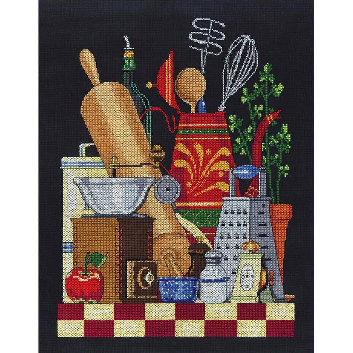 click here to view larger image of Kitchen Still Life (counted cross stitch kit)