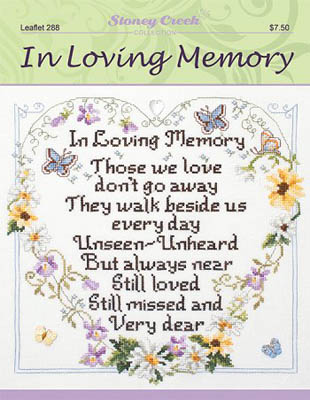 click here to view larger image of In Loving Memory (chart)