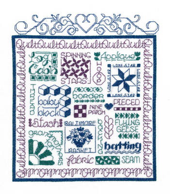 click here to view larger image of Let's Quilt (chart)