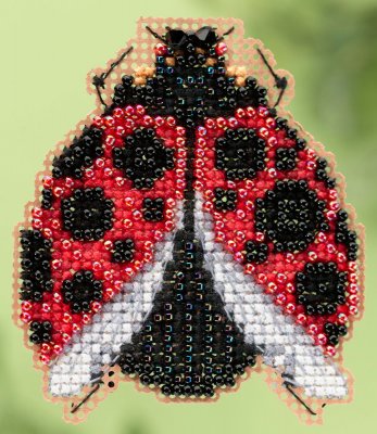 click here to view larger image of Ladybug Hug - Spring Bouquet collection (counted cross stitch kit)