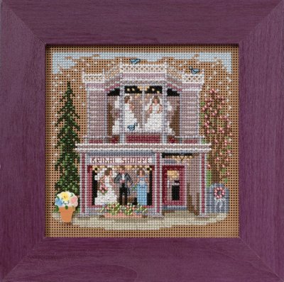 click here to view larger image of Bridal Shoppe (counted cross stitch kit)