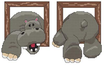 click here to view larger image of Hi There Hippo! (chart)