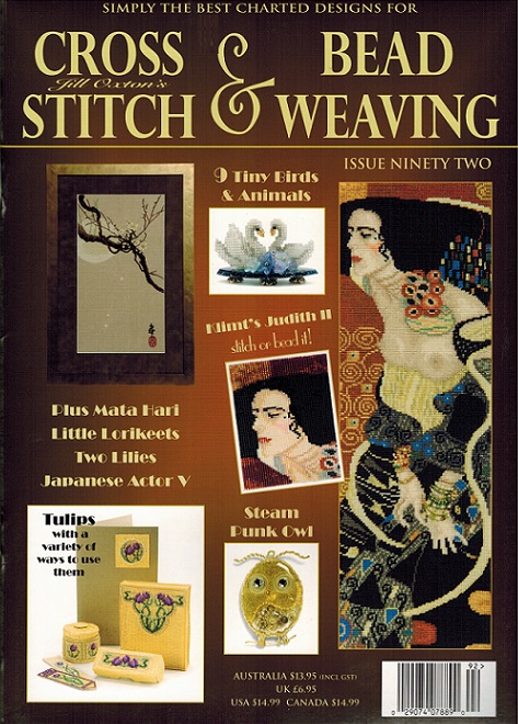 click here to view larger image of Cross Stitch & Bead Weaving Issue #92 (magazines)