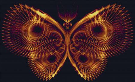 click here to view larger image of Bronze Butterfly Fractal (chart)
