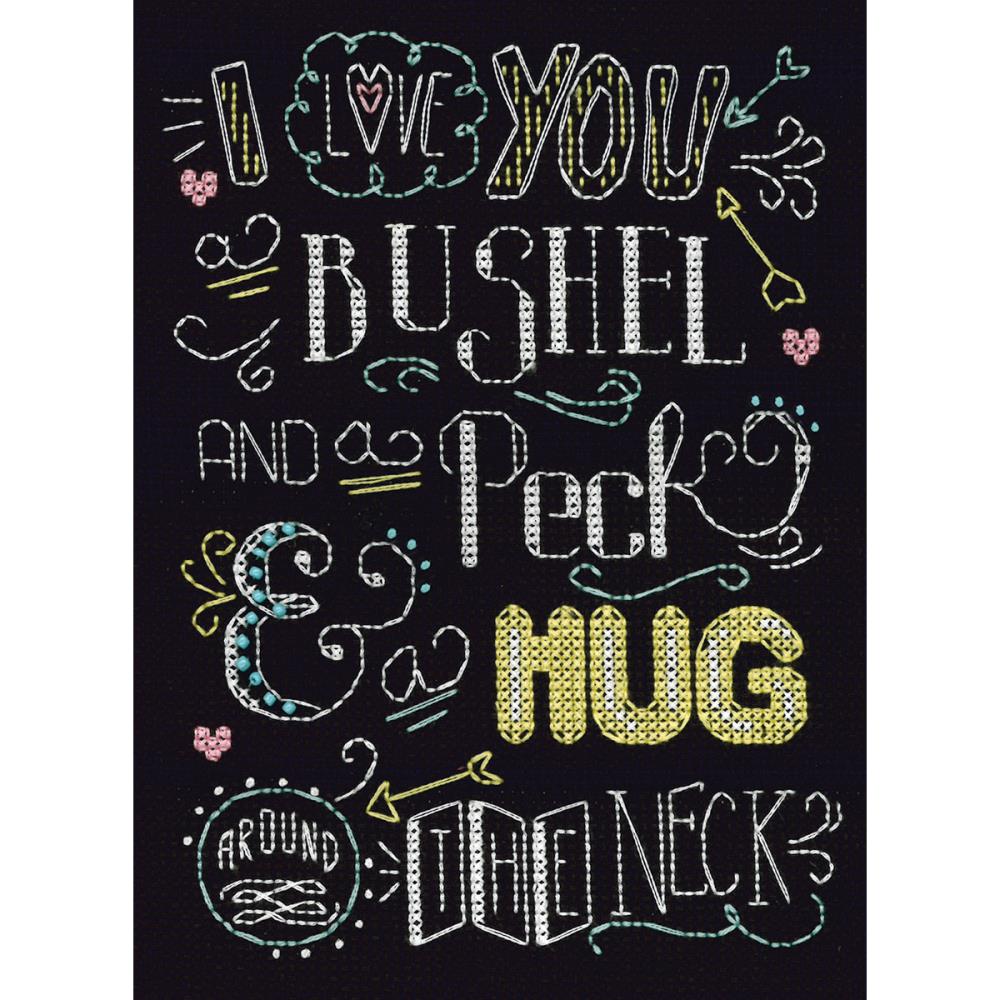 click here to view larger image of Bushel and A Peck (counted cross stitch kit)