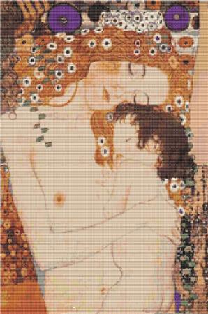 click here to view larger image of Mother and Child - Gustav Klimt (chart)