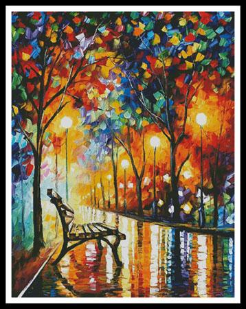 click here to view larger image of Loneliness of Autumn (Large)  (Leonid Afremov) (chart)
