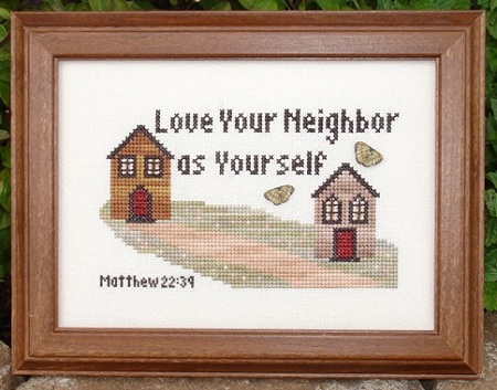 click here to view larger image of Love Your Neighbor (chart)