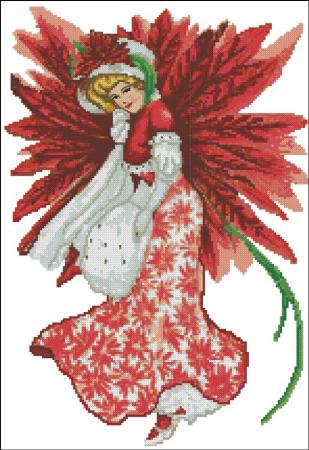 click here to view larger image of Christmas Fairy Victorian (chart)