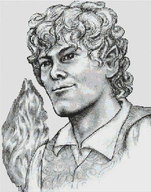 click here to view larger image of Merry Little Hobbit, A (chart)