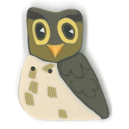 click here to view larger image of Large Owl (buttons)