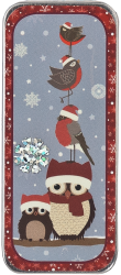 click here to view larger image of Winter Birds Needle Slide (accessory)