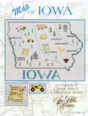 click here to view larger image of Iowa Map (chart)