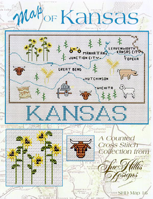 click here to view larger image of Kansas Map (chart)