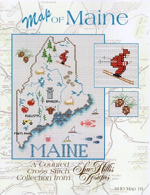 click here to view larger image of Maine Map (chart)