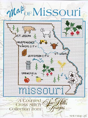 click here to view larger image of Missouri Map (chart)