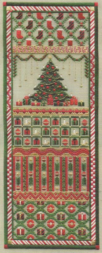 click here to view larger image of Christmas Panel (counted canvas chart)