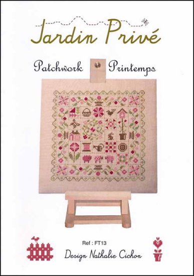click here to view larger image of Patchwork Printemps (chart)